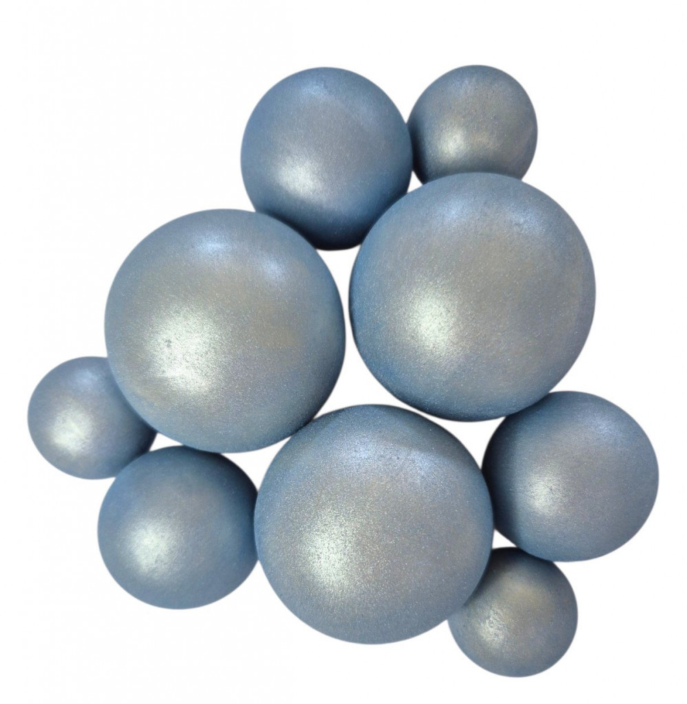 Шоколадні сфери Небесно-блакитні (9шт)