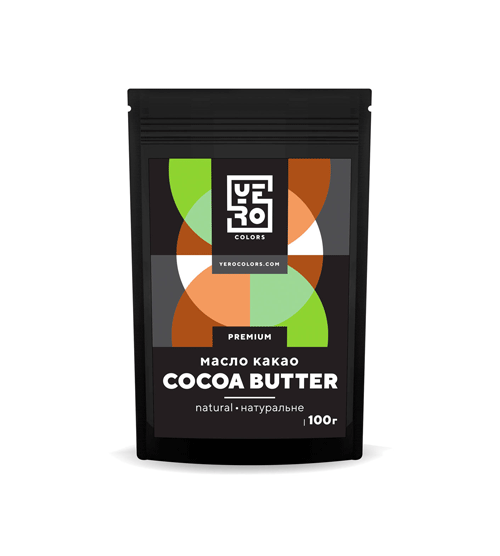 Какао масло натуральне Yero Colors 100г