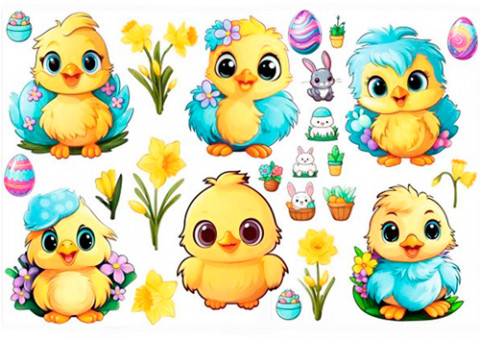 Вафельная картинка "Пасха №61"