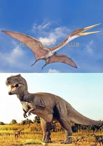 Вафельная картинка "Динозавры, драконы №2"