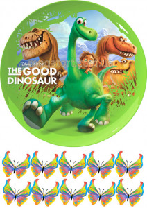 Вафельная картинка "Динозавры, драконы №5"