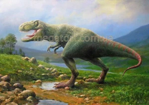 Вафельная картинка "Динозавры, драконы №10"