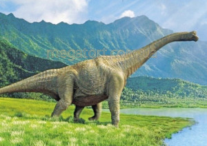 Вафельная картинка "Динозавры, драконы №23"