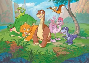 Вафельная картинка "Динозавры, драконы №27"