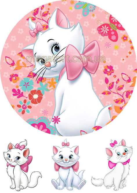 Вафельная картинка "Кошка Мэри №3"