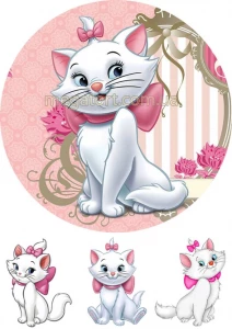 Вафельна картинка "Кішка Мері №5"