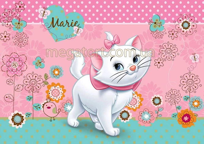 Вафельна картинка "Кішка Мері №11"