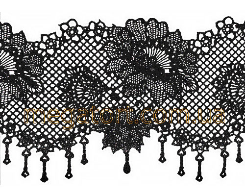 Мереживо з айсингу №23 "Чорне"