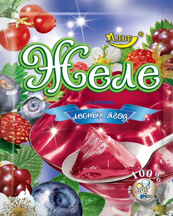 Желе "Лісова ягода"