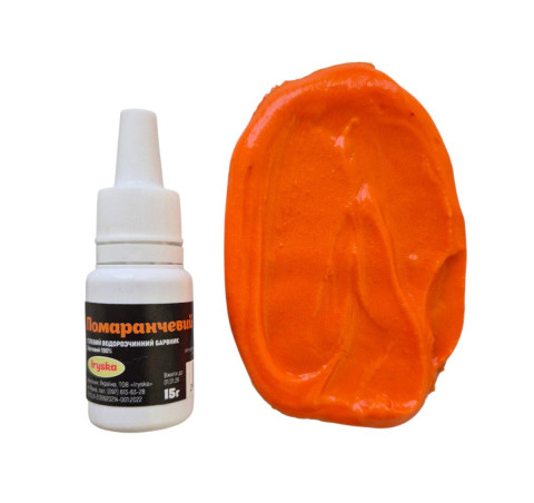 Гелевий барвник Iryska "Помаранчевий" 15г