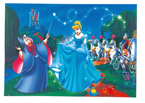 Сахарное украшение Золушка