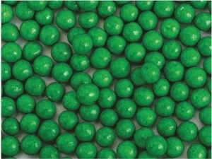Шарики глянцевые "Зеленые" 5мм (20г)