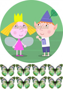 Вафельная картинка "Для малышей №9"