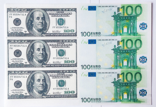 Вафельная картинка Деньги 05