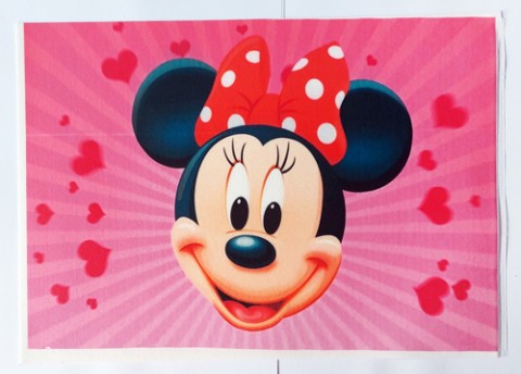 Цукрова картинка Минни Маус