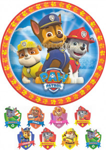 Вафельная картинка "Щенячий патруль №16"