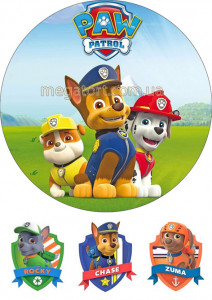 Вафельная картинка "Щенячий патруль №42"