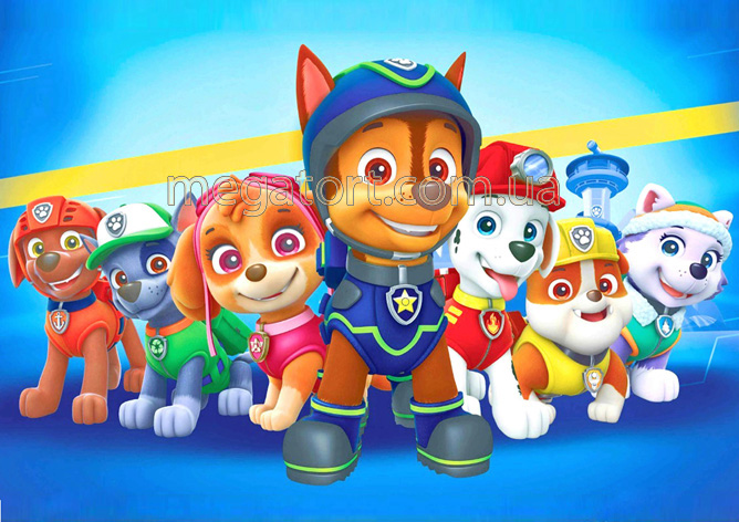 Вафельная картинка "Щенячий патруль №49"