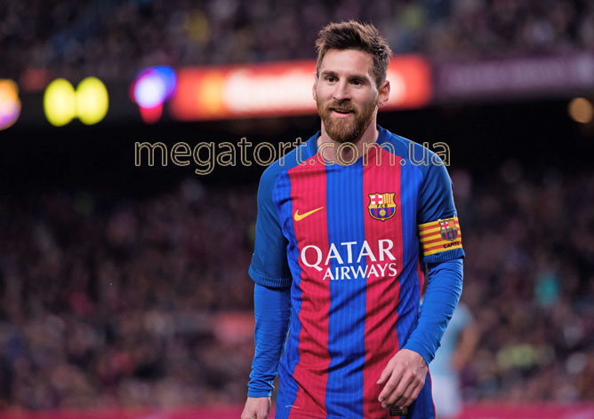 Вафельная картинка "Футбол Месси №56"