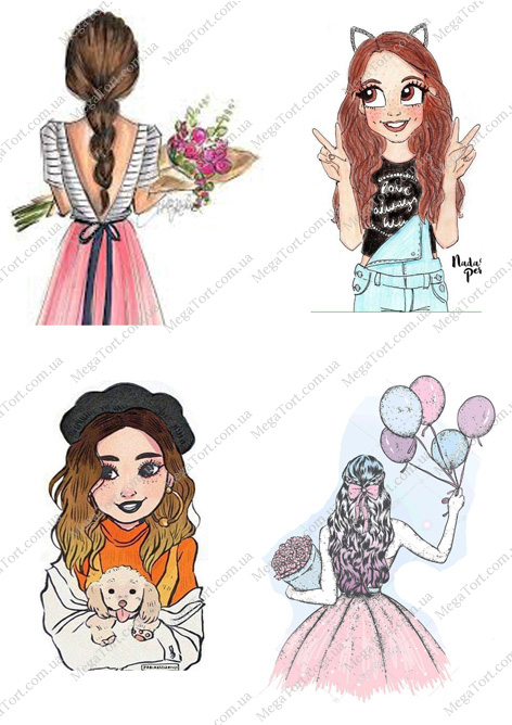 Вафельная картинка "Поп-арт №19"