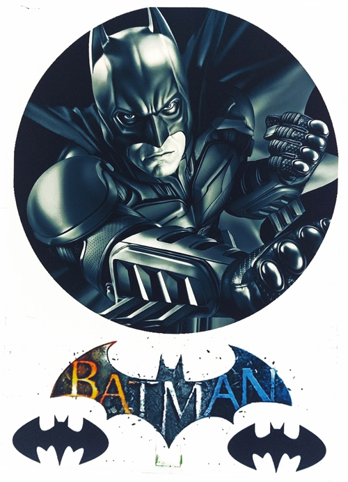 Сахарная картинка Бэтмэн