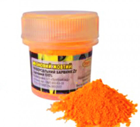 Сухой краситель Ириска Неоновый желтый 2г