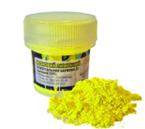 Сухой краситель Ириска Неоновый лимонный 2г