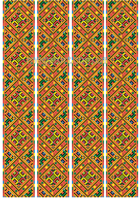 Вафельная картинка "Вышивка №131"