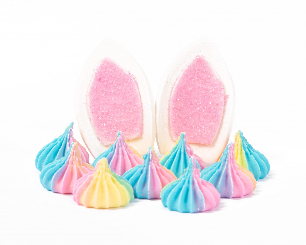Сахарное украшение "Ушки пасхальные мини"
