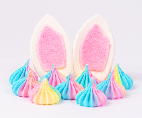 Цукрова прикраса "Вушка пасхальні міні"