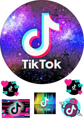 Вафельна картинка "Тік ток №61"