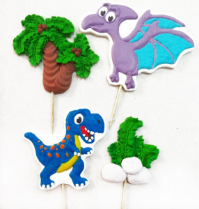 Набір топерів Динозаври №3