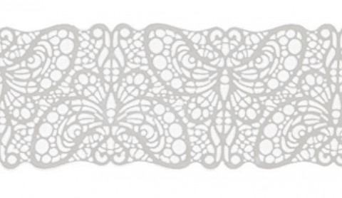 Кружево из айсинга №9 "Белое"