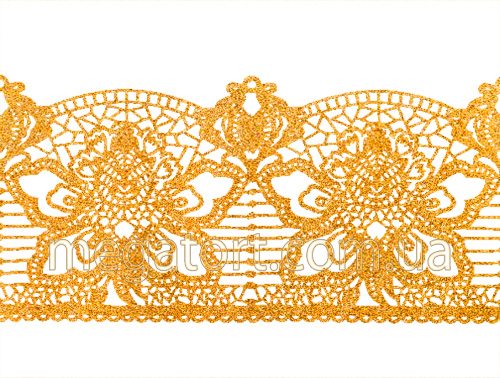 Кружево из айсинга №16 "Золото"