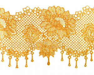 Кружево из айсинга №23 "Золото"