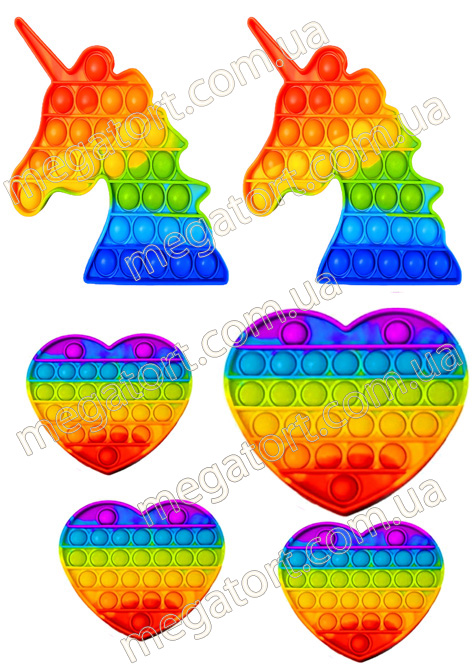 Вафельная картинка Поп-ит №6