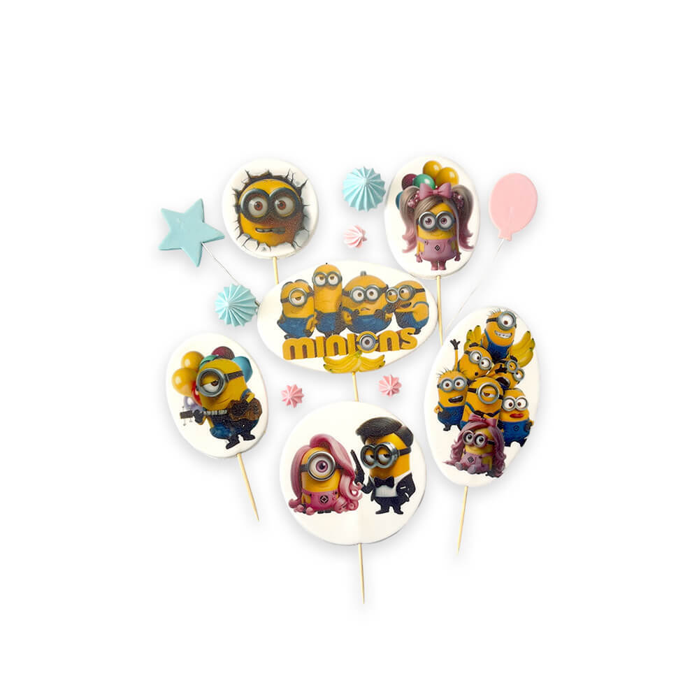 Набор топперов Миньйоны