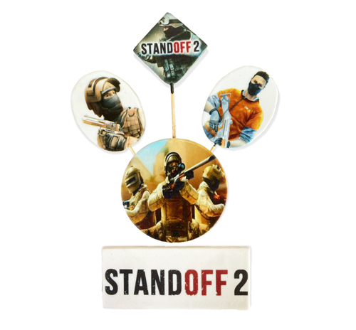 Набор сахарных топперов Standoff 2