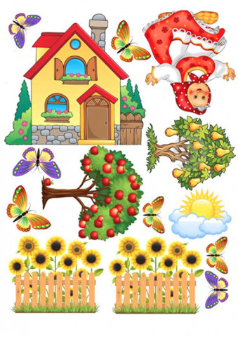 Вафельная картинка Для женщин 18