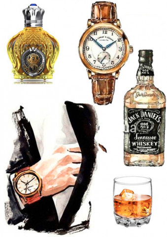 Вафельная картинка "Для мужчин 91"