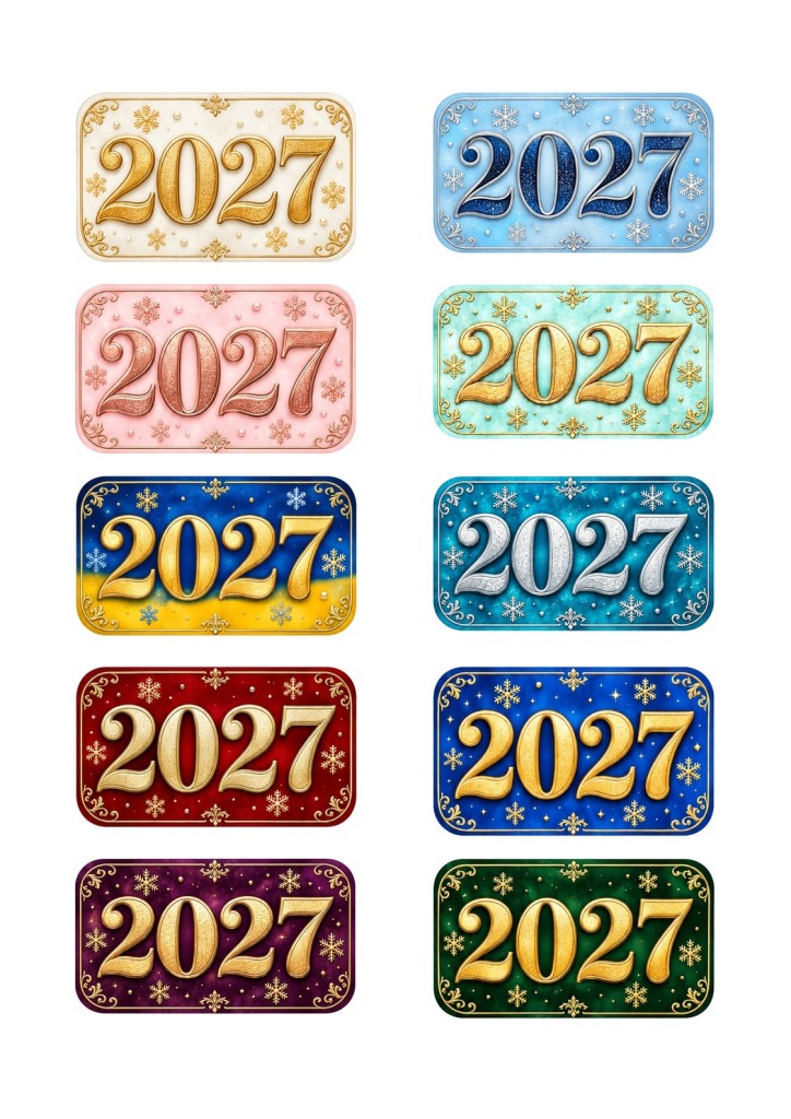 Вафельная картинка Эмблемы 2027